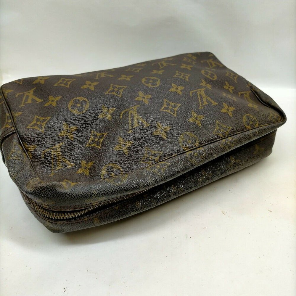 Louis VuittonCosmetic Pouch Bag TrousseToilette 28 Browns Monogram - Picture 5 of 13